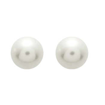 Boucles d'oreilles femme - perle - Or 18 Carats