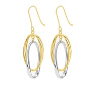Boucles d'oreilles pendantes Femme - Or 18 Carats