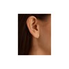 Boucles d'oreilles Enfant  - Pendante - Or 18 Carats - Coeur - Hauteur : 12mm - Largeur : 6mm - vue V3