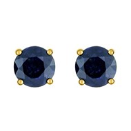 Boucles d'oreilles femme - Saphir - Or 18 Carats