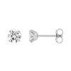 Boucles d'oreilles femme - Oxyde de zirconium - Or 18 Carats - vue V1