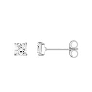 Boucles d'oreilles femme - Oxyde de zirconium - Or 18 Carats