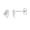 Boucles d'oreilles femme - Oxyde de zirconium - Or 18 Carats - vue V1