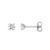 Boucles d'oreilles femme - Oxyde de zirconium - Or 18 Carats - vue V1