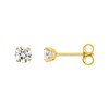 Boucles d'oreilles femme - Oxyde de zirconium - Or 18 Carats - vue V2