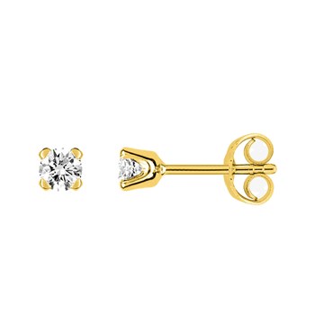 Boucles d'oreilles femme - Diamant - Or 18 Carats