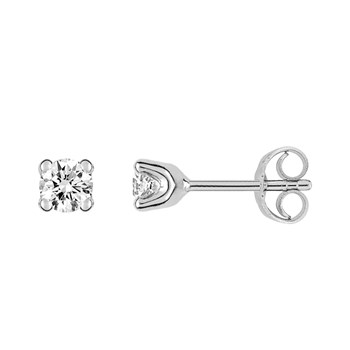 Boucles d'oreilles femme - Diamant - Or 18 Carats