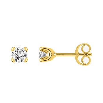 Boucles d'oreilles femme - Diamant - Or 18 Carats