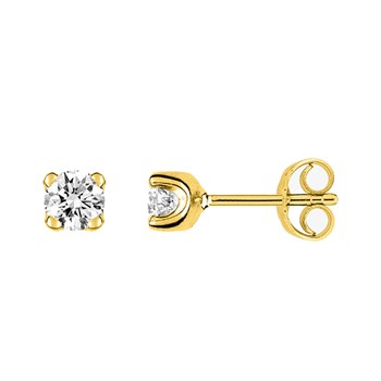 Boucles d'oreilles femme - Diamant - Or 18 Carats
