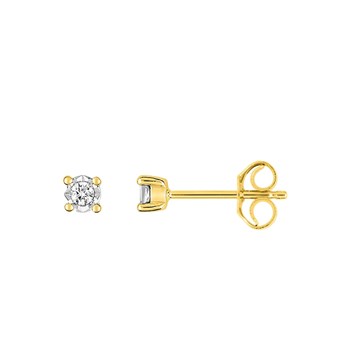 Boucles d'oreilles femme - Diamant - Or 18 Carats