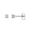 Boucles d'oreilles femme - Diamant - Or 18 Carats - vue V1