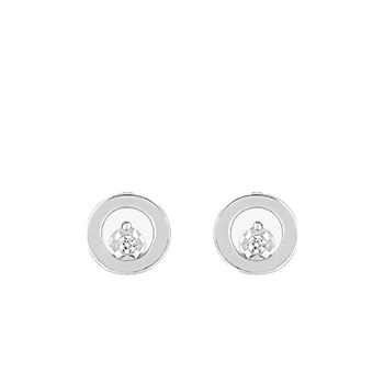 Boucles d'oreilles femme - Diamant - Or 18 Carats
