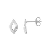 Boucles d'oreilles femme - Diamant - Or 18 Carats