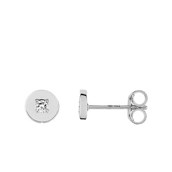 Boucles d'oreilles femme - Diamant - Or 18 Carats