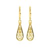 Boucles d'oreilles pendantes Femme - Or 18 Carats - vue V1