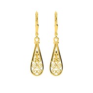 Boucles d'oreilles pendantes Femme - Or 18 Carats