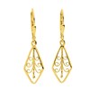 Boucles d'oreilles pendantes Femme - Or 18 Carats - vue V1