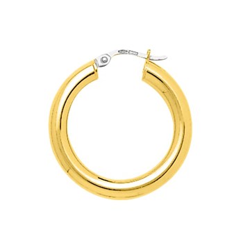 Créoles lisses Femme - Or 18 Carats - Diamètre 20mm