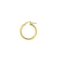 Créoles lisses Femme - Or 18 Carats - Diamètre 15mm