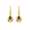 Boucles d'oreilles Femme pendantes - Or 18 Carats - vue V1