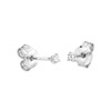 Boucles d'oreilles Femme - Or 18 Carats - Diamant 0,09 Carats - vue V2