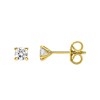 Boucles d'oreilles Femme - Or 18 Carats - Diamant 0,16 Carats - vue V1