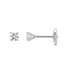 Boucles d'oreilles Femme - Or 18 Carats - Diamant 0,2 Carats - vue V1