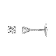 Boucles d'oreilles Femme - Or 18 Carats - Diamant 0,28 Carats