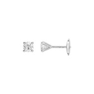 Boucles d'oreilles Femme - Or 18 Carats - Diamant 0,6 Carats