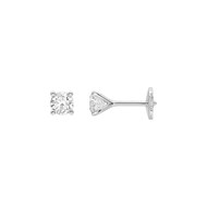 Boucles d'oreilles Femme - Or 18 Carats - Diamant 0,7 Carats
