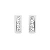 Boucles d'oreilles Femme - Oxyde de zirconium - Or 18 Carats - vue V1