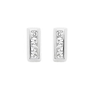 Boucles d'oreilles Femme - Oxyde de zirconium - Or 18 Carats