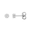 Boucles d'oreilles Femme - Or 18 Carats - Diamant 0,15 Carats - vue V1