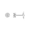 Boucles d'oreilles Femme - Or 18 Carats - Diamant 0,2 Carats - vue V1