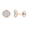 Boucles d'oreilles Femme - Or 18 Carats - Diamant 0,13 Carats - vue V1