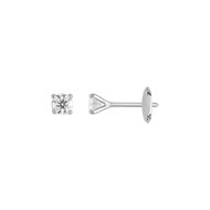 Boucles d'oreilles Femme - Or 18 Carats - Diamant 0,4 Carats