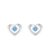 Boucles d'oreilles femme - topaze - Or 18 Carats - vue V1