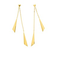 Boucles d'oreilles Femme pendantes - Or 18 Carats