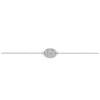 Bracelet Femme - Or 18 Carats - Diamant 0,06 Carats - Longueur : 18 cm - vue V1