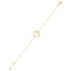 Bracelet Femme - perle - Or 18 Carats - Longueur : 18 cm - vue V2