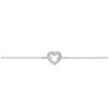 Bracelet Femme - Oxyde de zirconium - Or 18 Carats - Longueur : 18 cm - vue V1