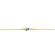 Bracelet Femme - Or 18 Carats - Longueur : 18 cm