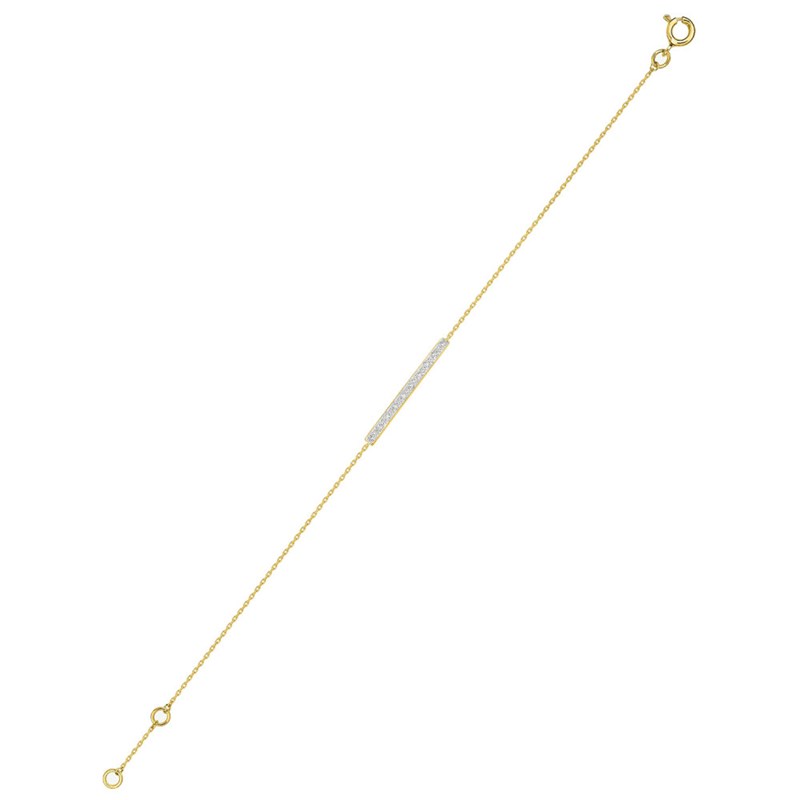 Bracelet Femme - Or 18 Carats - Longueur : 18 cm - vue 2
