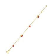 Bracelet Enfant - Or 18 Carats - Longueur : 16 cm
