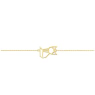 Bracelet Femme - Or 18 Carats - Longueur : 18 cm
