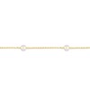 Bracelet femme 18 cm - perle - Or 18 Carats - vue V2