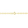 Bracelet femme 18 cm - Forçat miroir - Or 18 Carats - vue V4