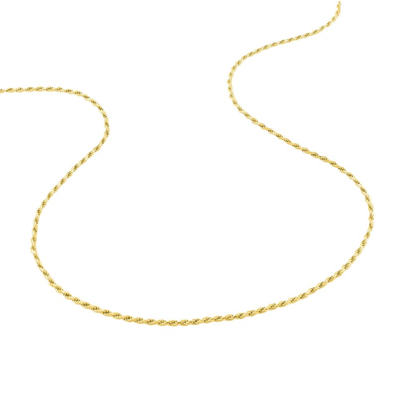 Bracelet femme 18 cm - Maille corde - Largeur 1.1 mm - Or 18 Carats - vue 3