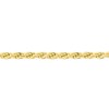 Bracelet femme 18 cm - Largeur 1.6 mm - Maille corde - Or 18 Carats - vue V2