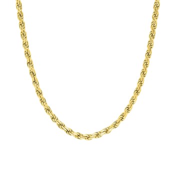 Bracelet femme - Maille corde - Or 18 Carats - Largeur 2.3 mm